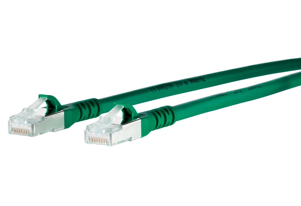 Patchkabel Cat.6A AWG 26 5,0 m grün