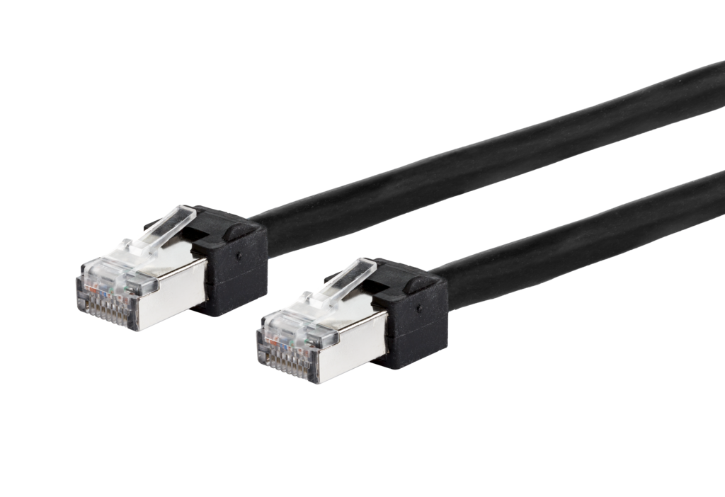 Patchkabel Cat.6 Ultraflex500 VoIP AWG 26 3,0 m schwarz