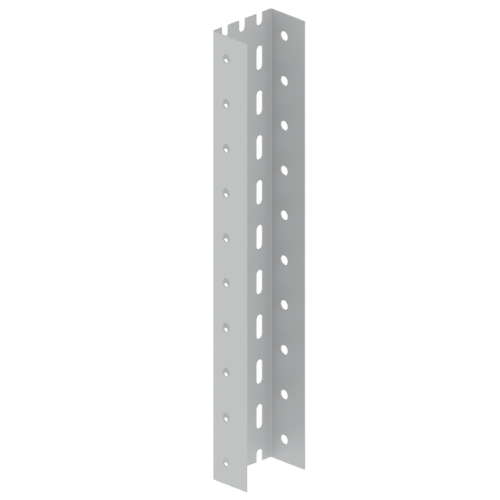 Unex U-Profil gelocht 0,25m Edelstahl 