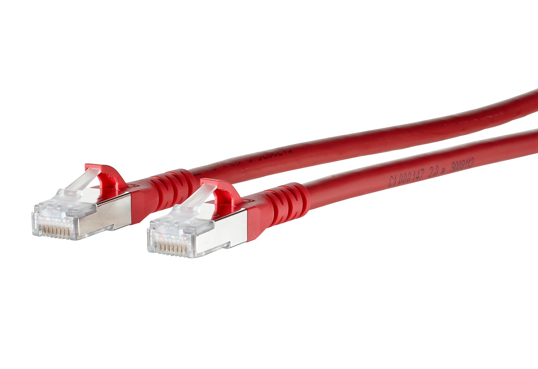 Patchkabel Cat.6A AWG 26 7,5 m rot