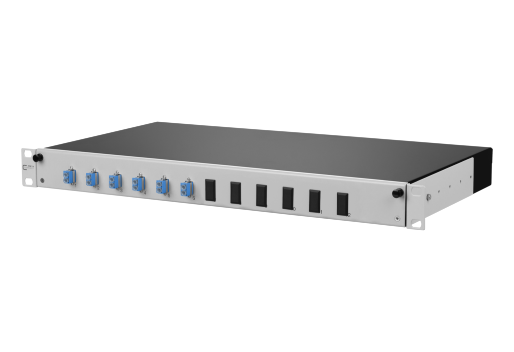 OpDAT slide Patchfeld splice 6xLC-D OS2